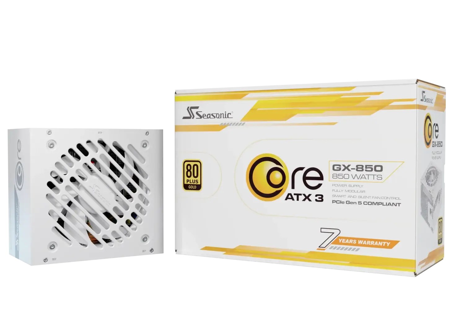 Seasonic Case PSU ATX 850W White
