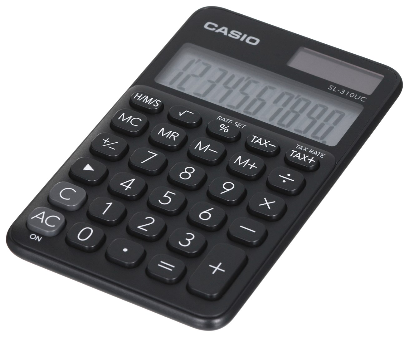 Casio  CALCULATOR POCKET SL-310UC-BK BLACK, 10