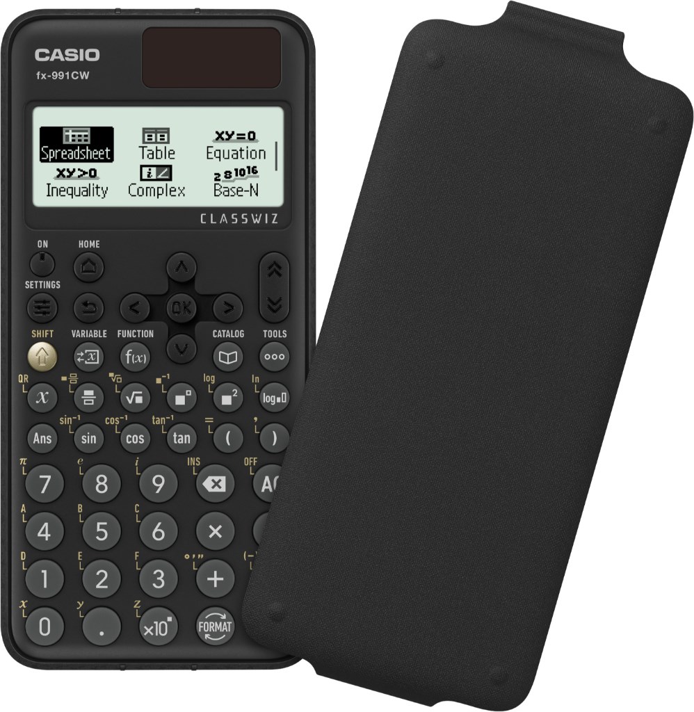 Casio FX-991CW CALCULATOR SCIENTIFIC BOX. Black