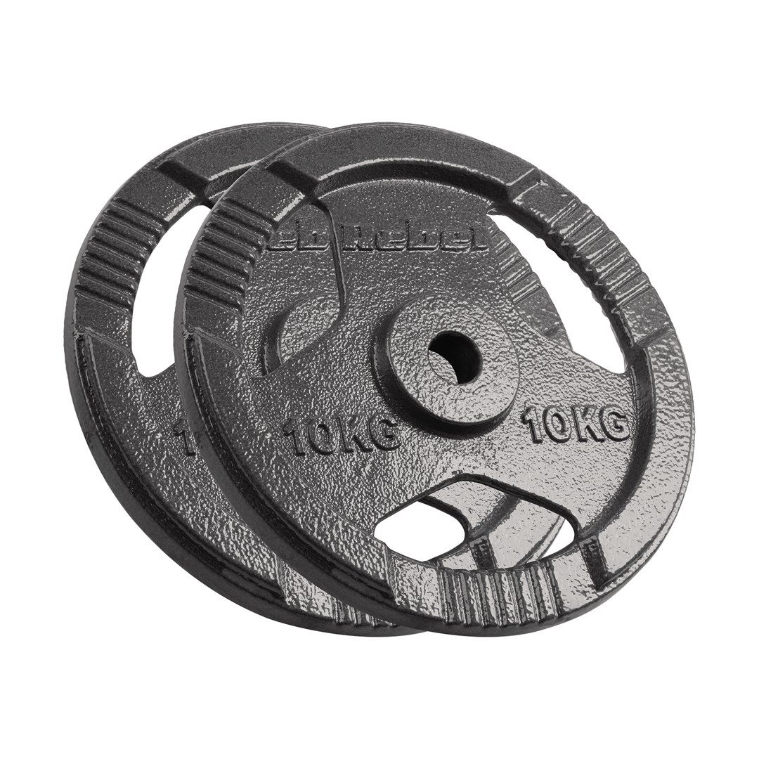 Rebel Cast iron weight set 2x10kg