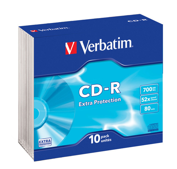 Verbatim CD-R 52x 700MB 10P SL
