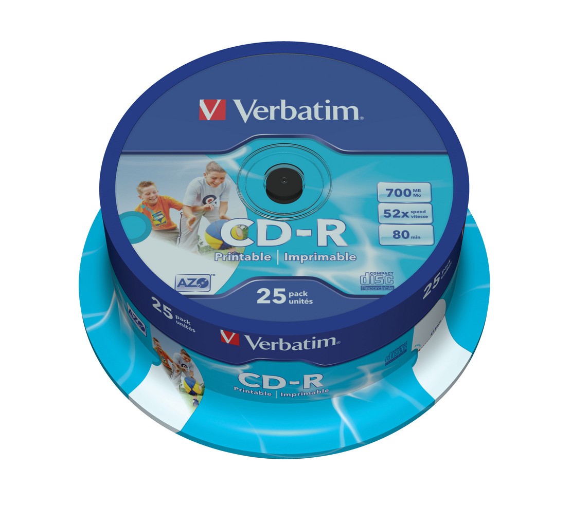 Verbatim CD-R 52x 700MB 25P CB
