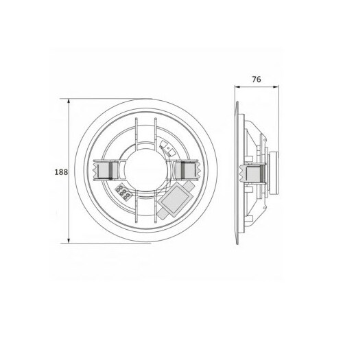 AVTek  Ceiling speaker CS 606 |
