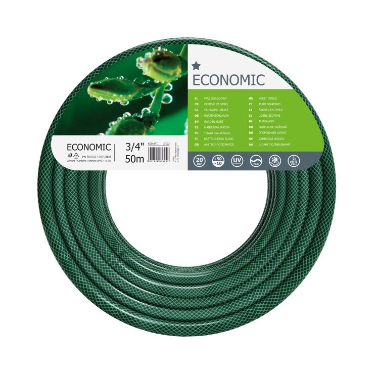 CELLFAST GARDEN HOSE ECONOMIC SIZE: 3/4"