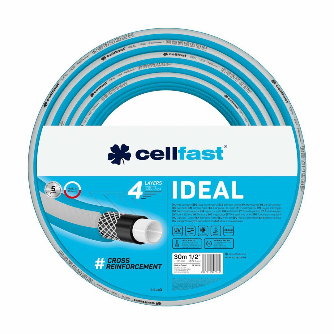 CELLFAST  WĄŻ OGRODNICZY  IDEAL 1" 20m