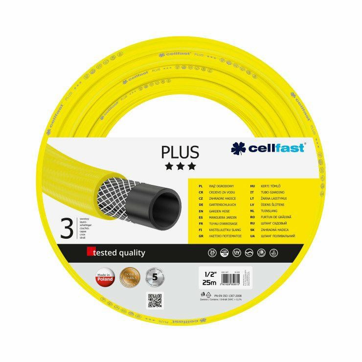 CELLFAST WĄŻ OGRODNICZY PLUS 1" 25m