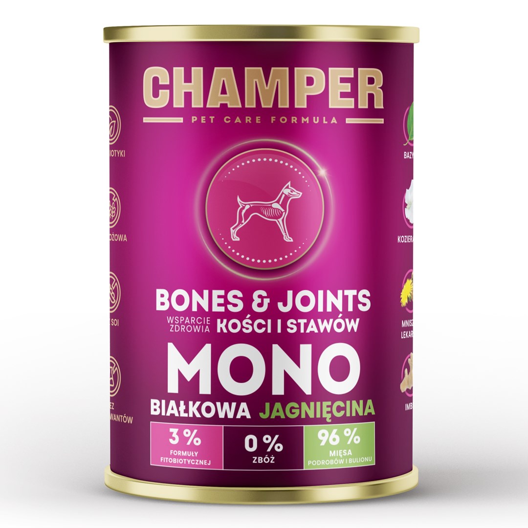 CHAMPER  Bones & Joints Monoprotein Lamb