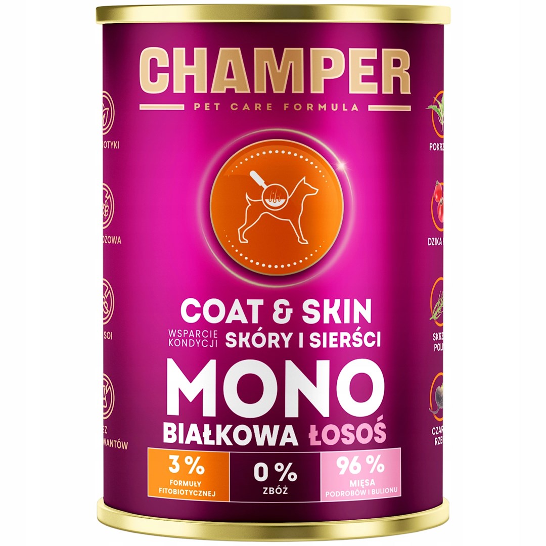 CHAMPER Coat & Skin Monoprotein Salmon