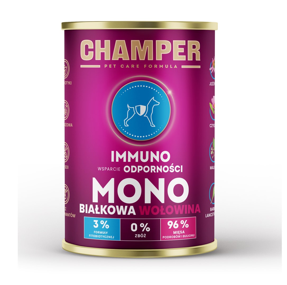 CHAMPER Immuno Monoprotein Beef - wet