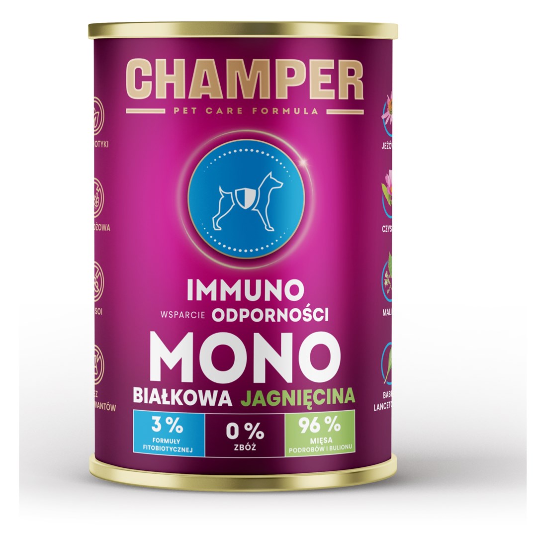 CHAMPER Immuno Monoprotein Lamb - wet