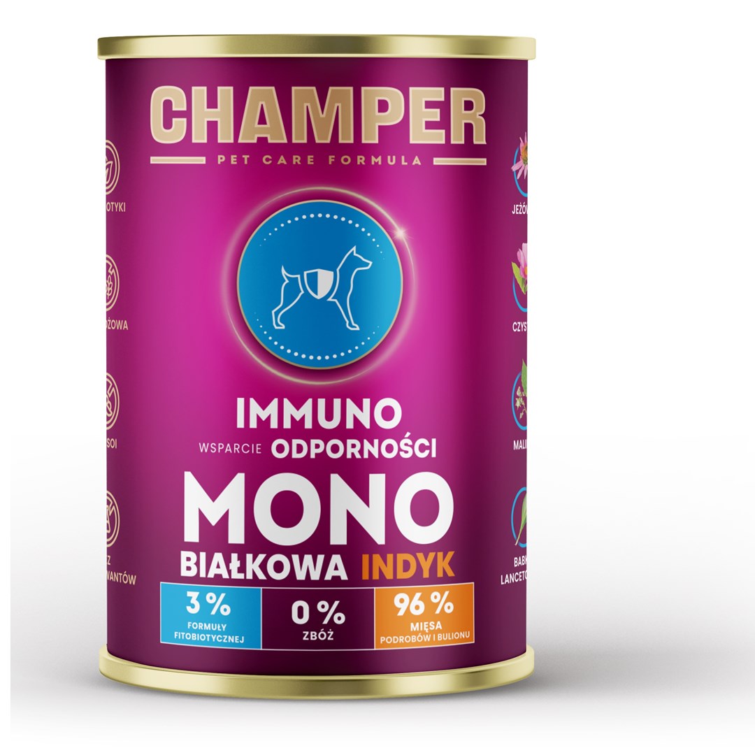 CHAMPER Immuno Monoprotein Turkey - wet
