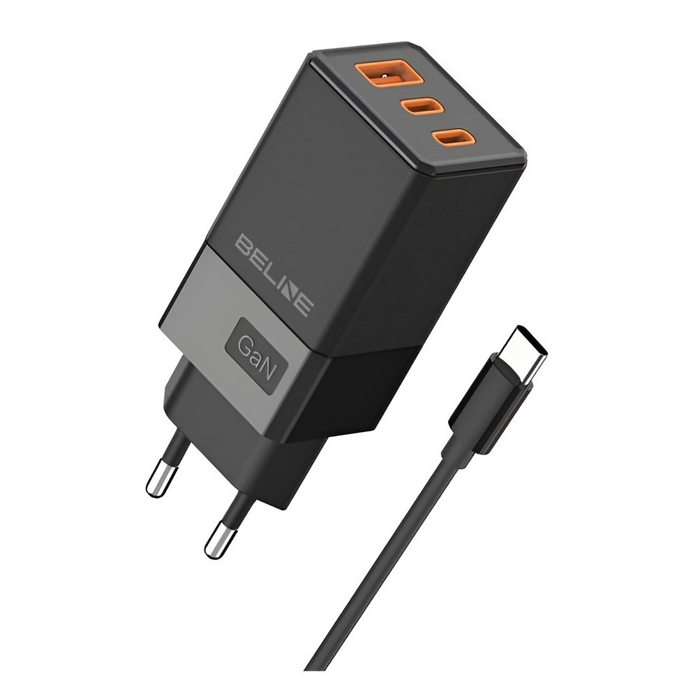 Beline Charger 65W GaN 2xUSB-C +USB-A