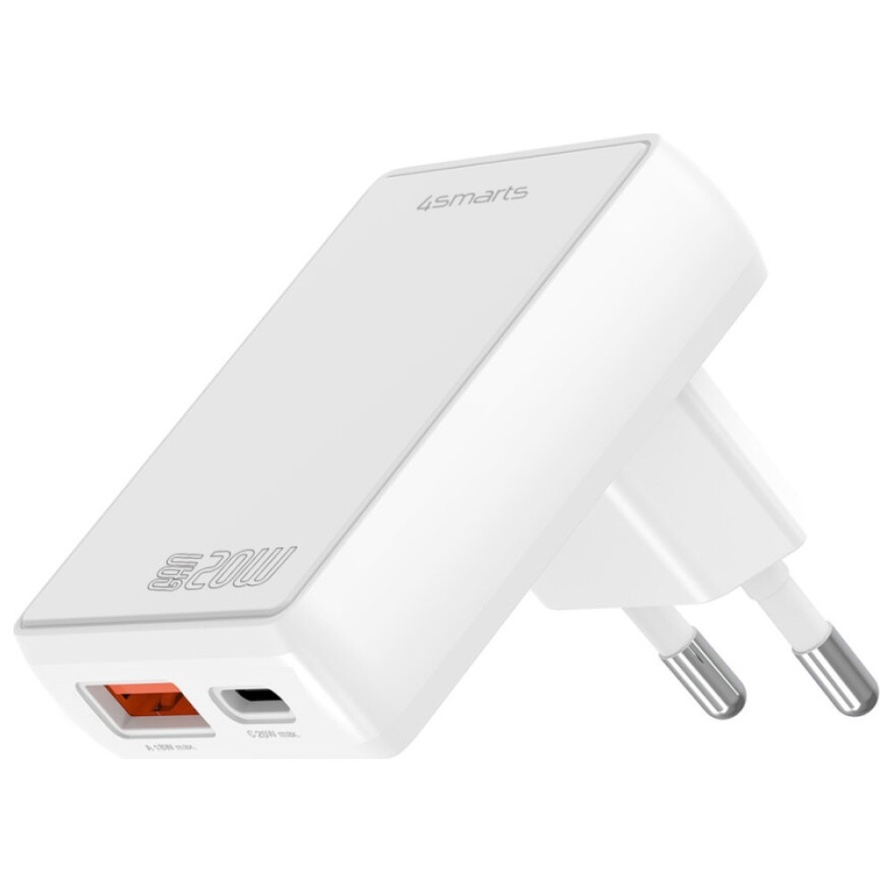 4smarts  Charger FlatPlug Duos 20W GaN
