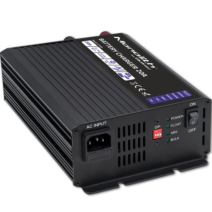 Qoltec  Charger for LiFePO4 AGM GEL