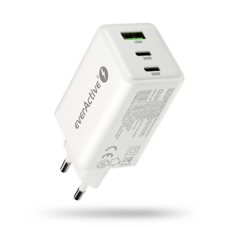 EverActive  CHARGER GAN QC 4+ 65W