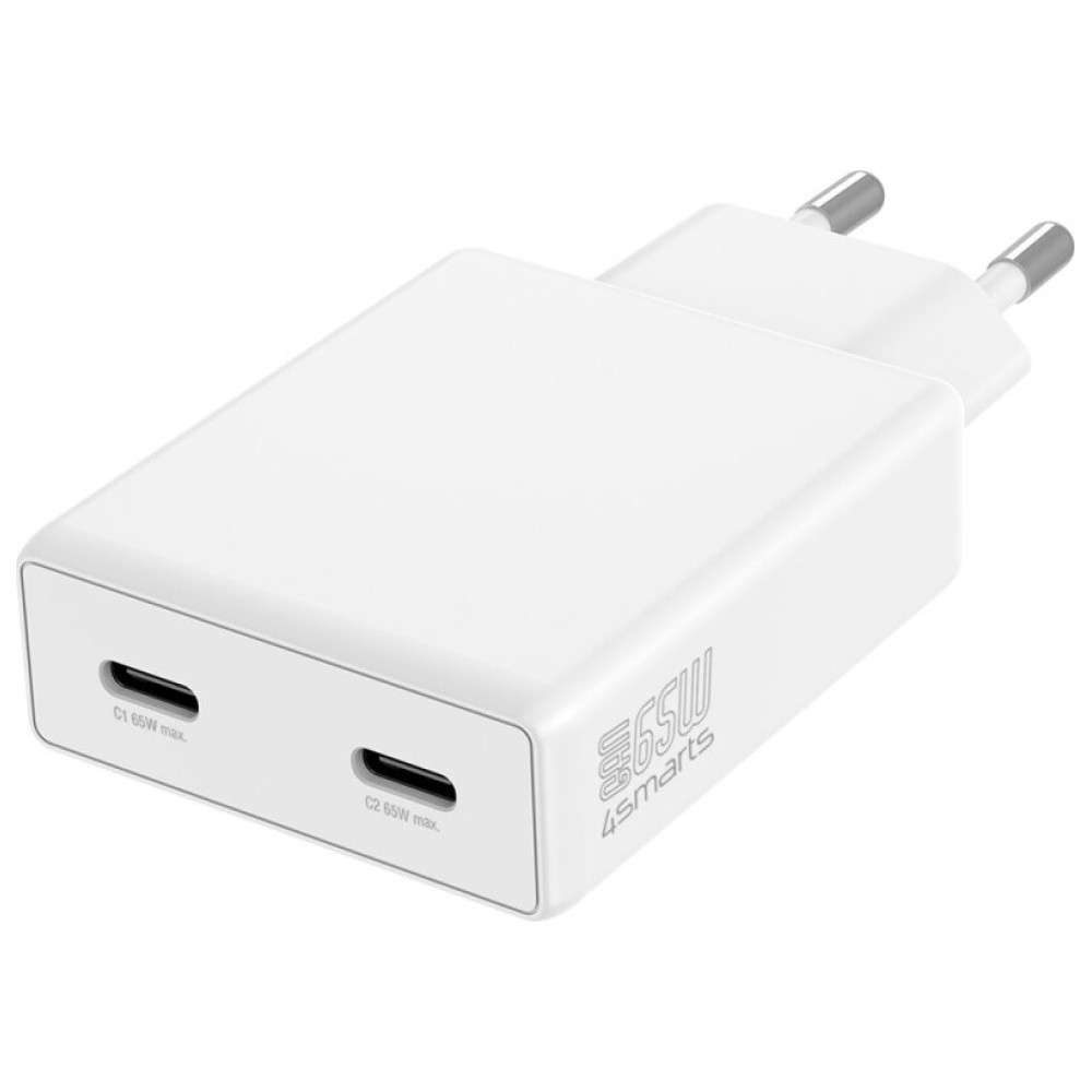 4smarts Charger PDPlug Dual 65W GaN