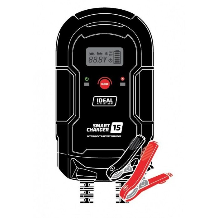 IDEAL Charger SMART CHARGE 15 LCD
