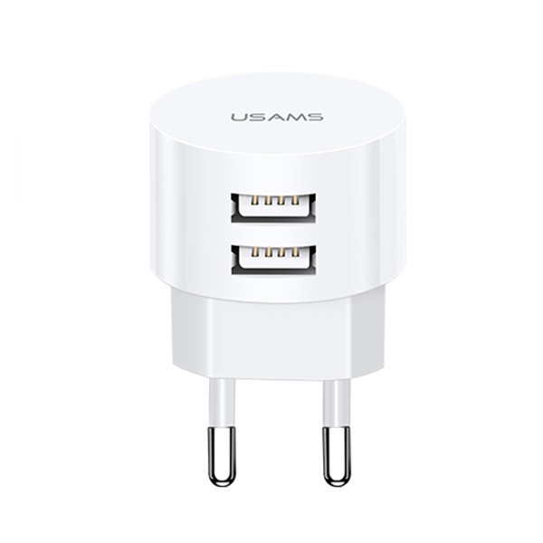 USAMS Charger T20 2XUSB 2,1A