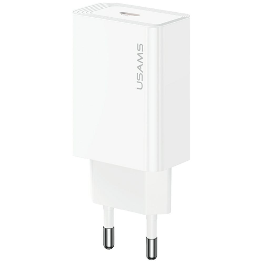 USAMS  Charger T69 30W USB-C white