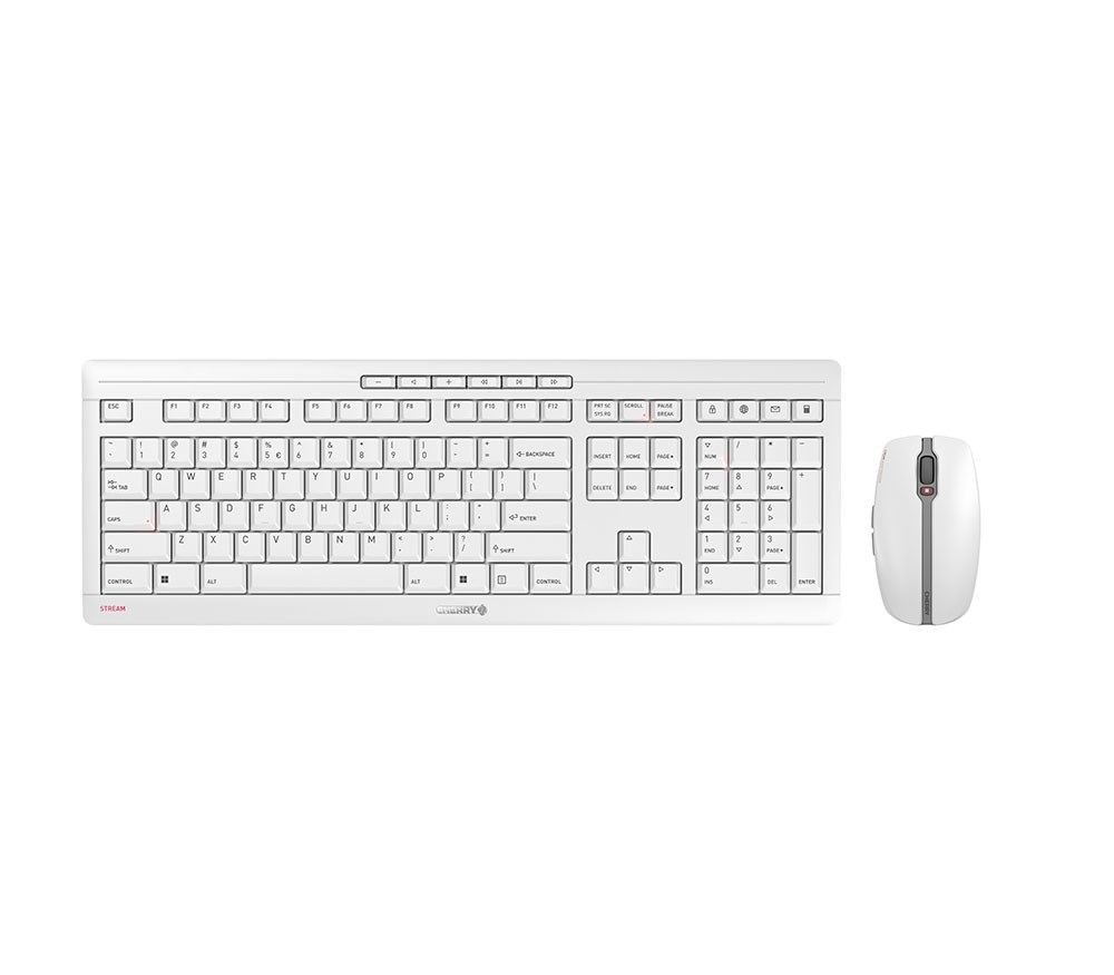 Cherry  Stream Desktop Recharge keyboard Mouse