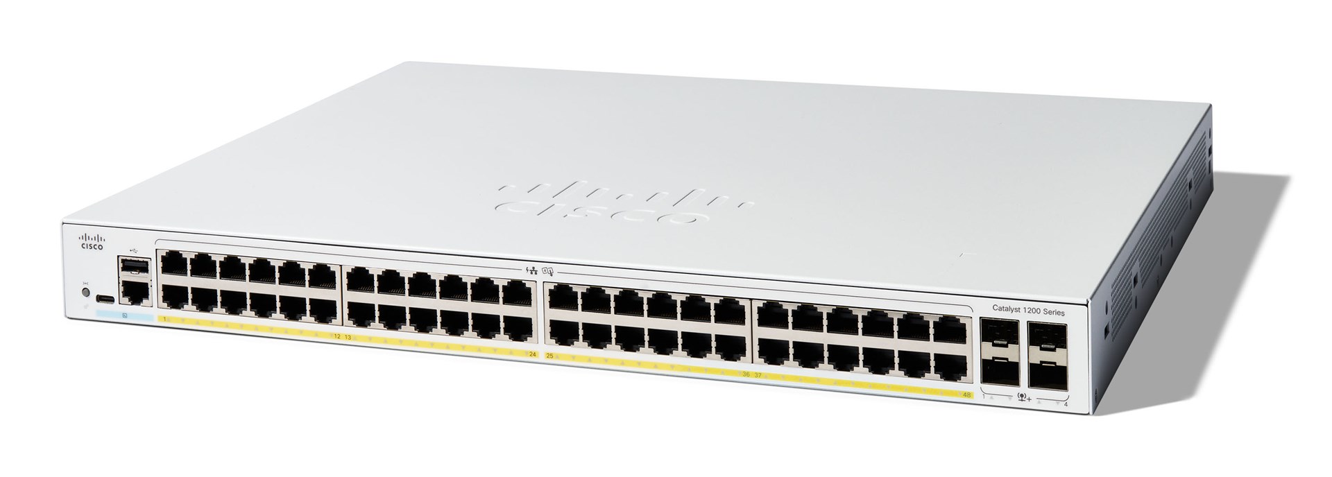 Cisco  Catalyst 1200-48P-4X Smart Switch, 48