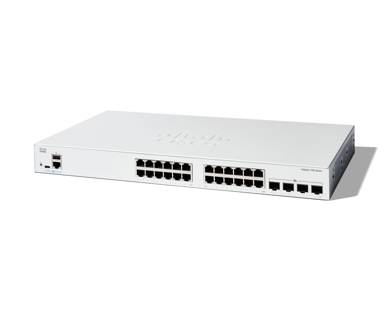 Cisco  Catalyst 1300-24T-4X Managed Switch, 24
