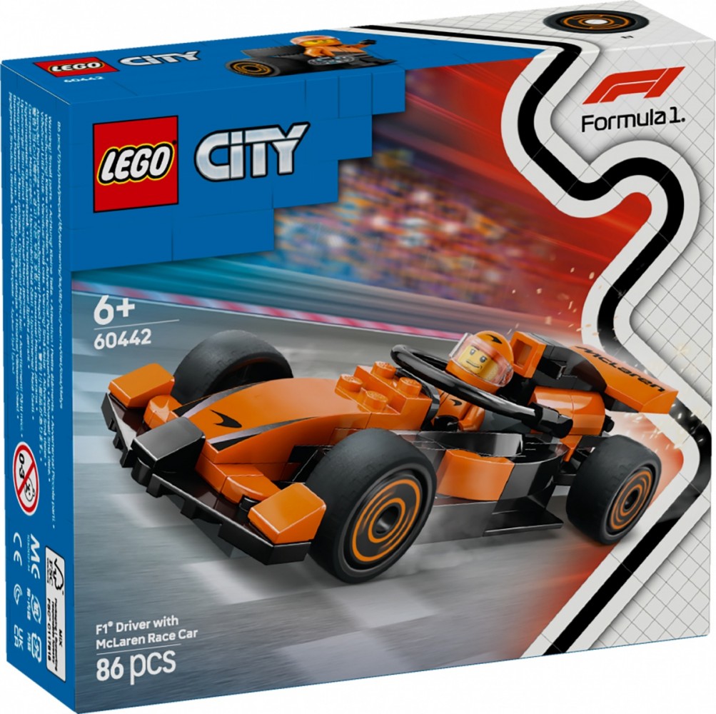 LEGO  City 60442 F1 Driver with