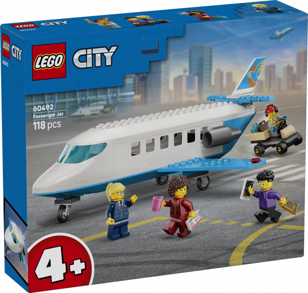 LEGO City 60492 Passenger Jet Blocks
