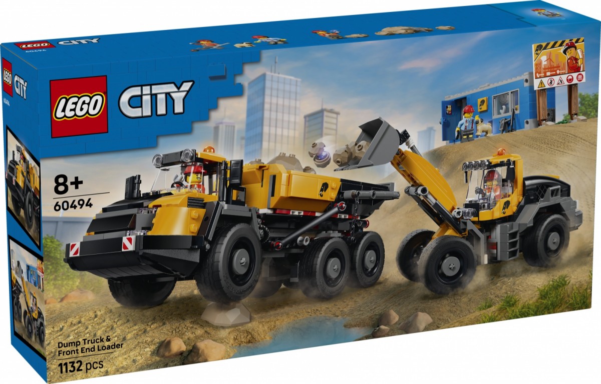 LEGO  City 60494 Dump Truck &