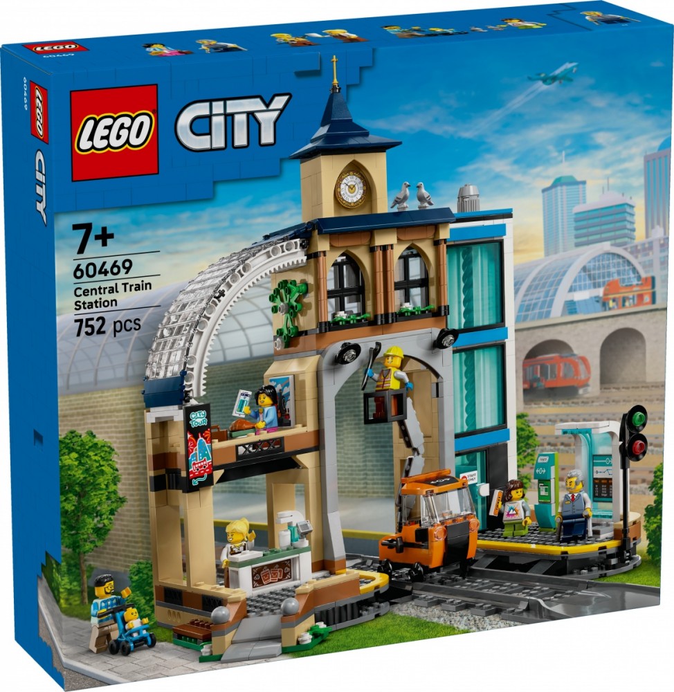 LEGO  City bricks 60469 Central Railway