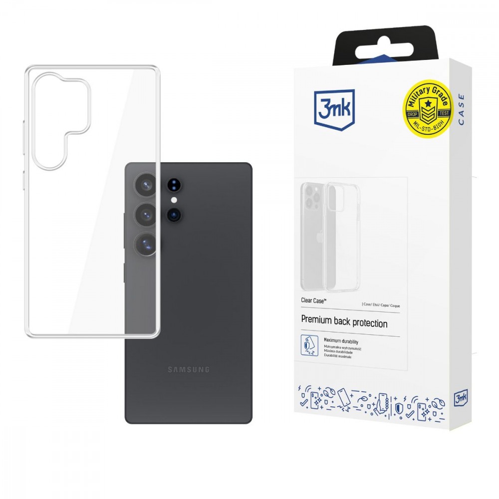 3MK Clear Case Samsung S25 Ultra