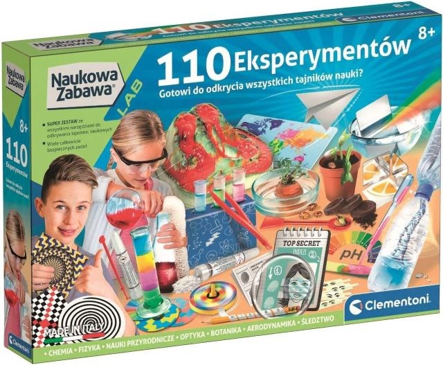 Clementoni Set – 110 Experiments |