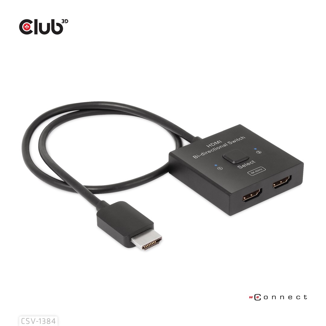 Club 3D CLUB3D HDMI 2-in-1 Bi-directional