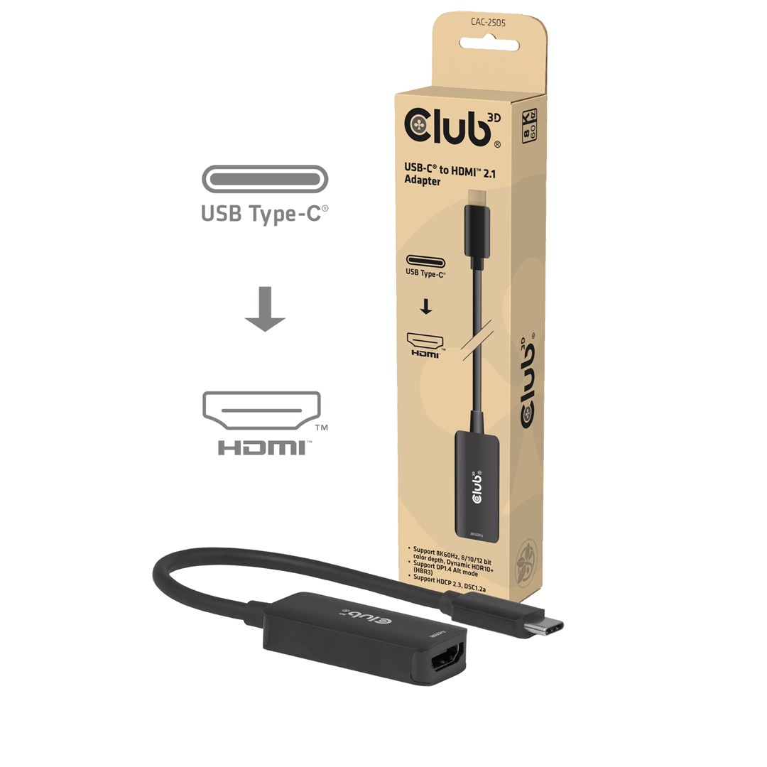 Club 3D CLUB3D USB-C® to HDMI™