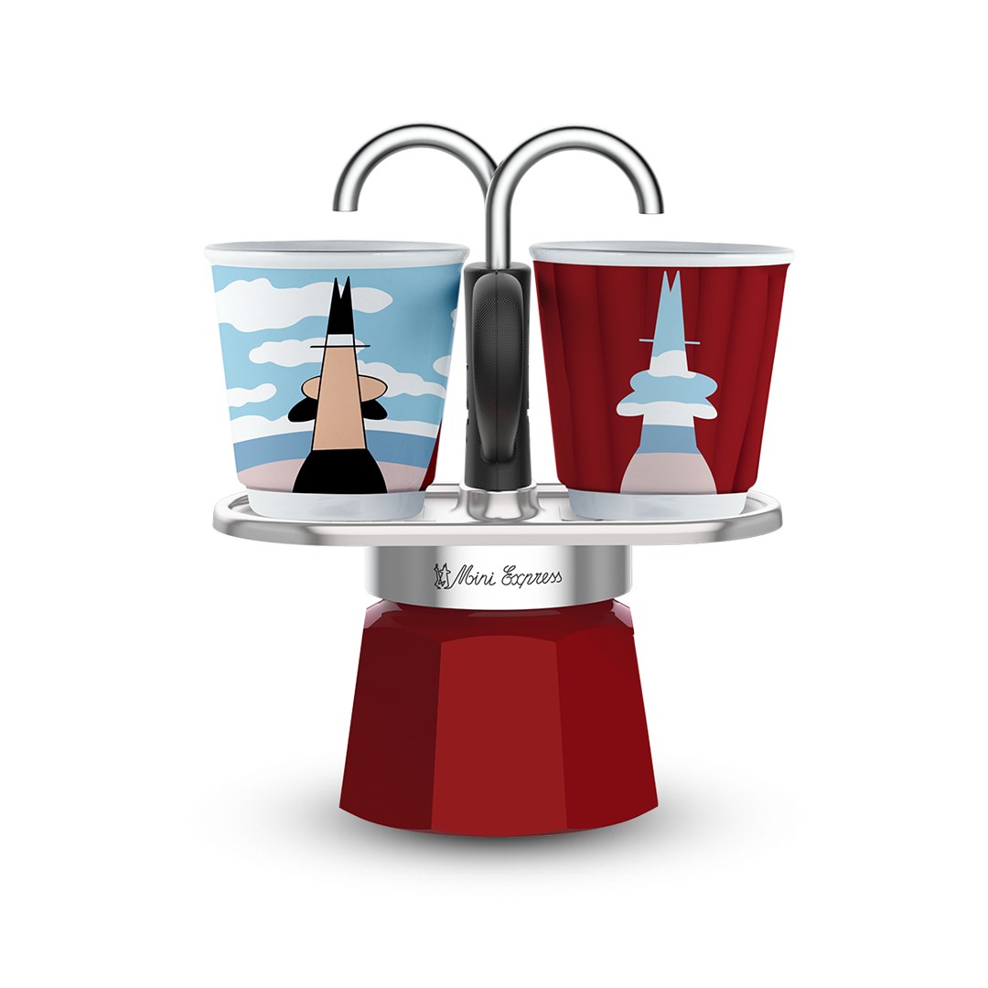 BIALETTI Coffee set Mini Express Magritte