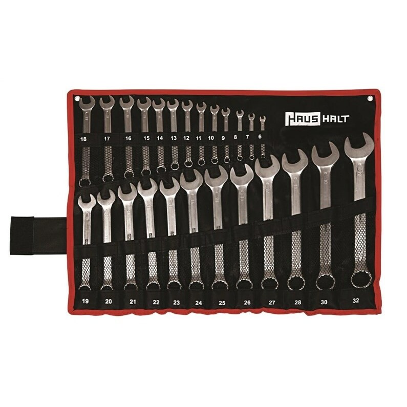 No name COMBINATION SPANNER SET HAUSHALT