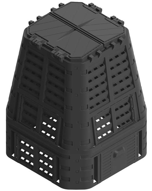 No name COMPOST BOX 740L BLACK