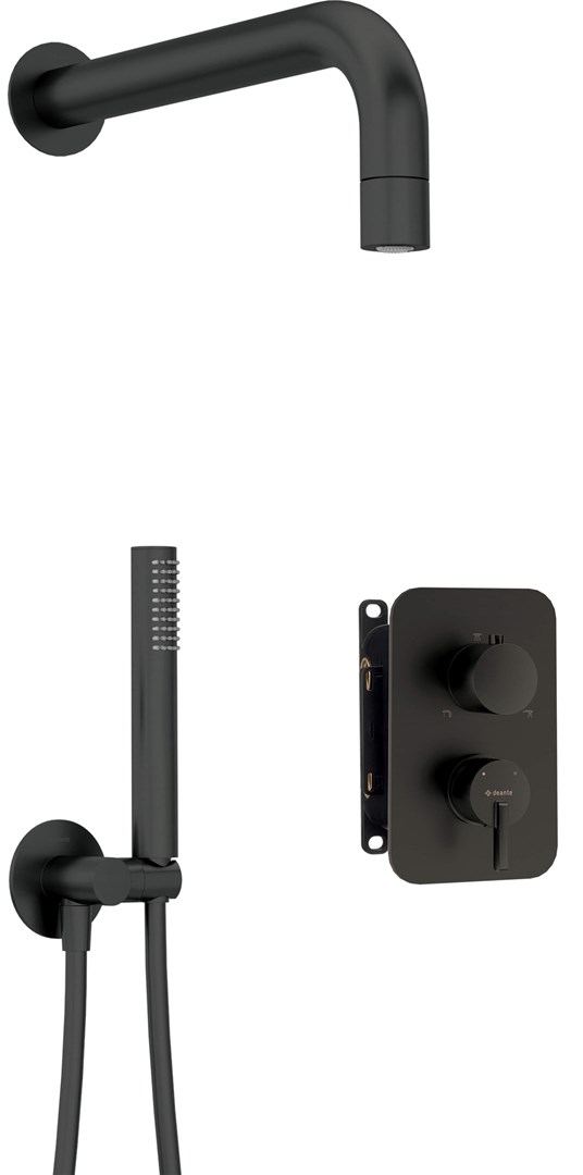 Deante Concealed shower set with mixer