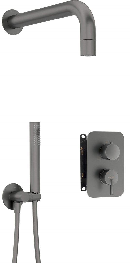 Deante Concealed shower set with mixer