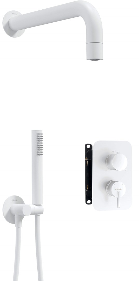 Deante Concealed shower set with mixer