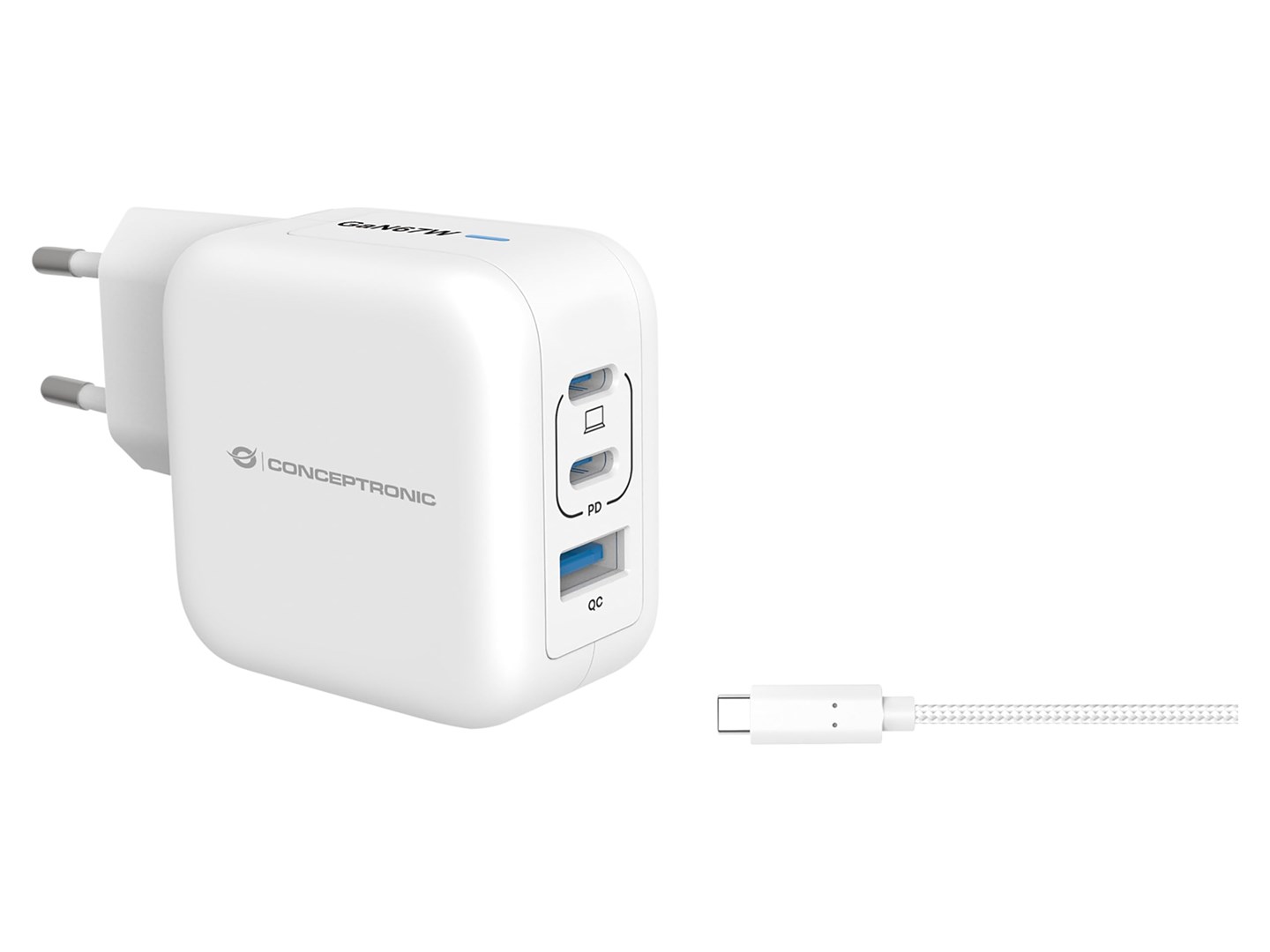 No name Conceptronic 3-Port 67W GaN