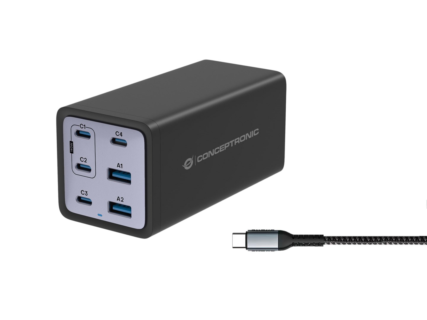 No name Conceptronic 6-Port 200W GaN