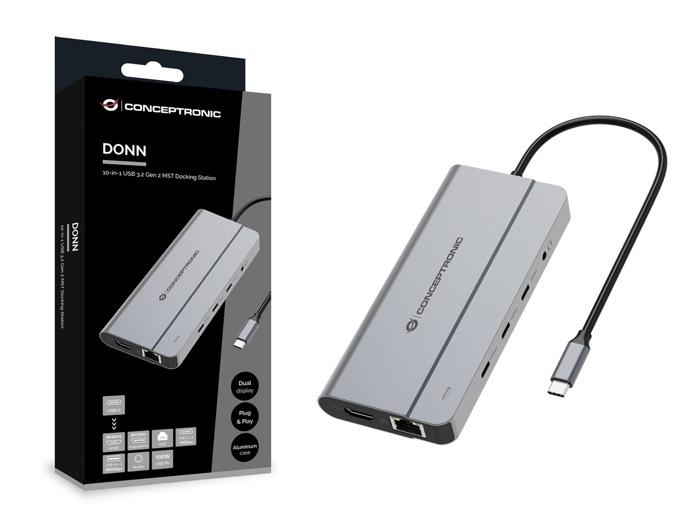 No name Conceptronic DONN34G 10-in-1 USB