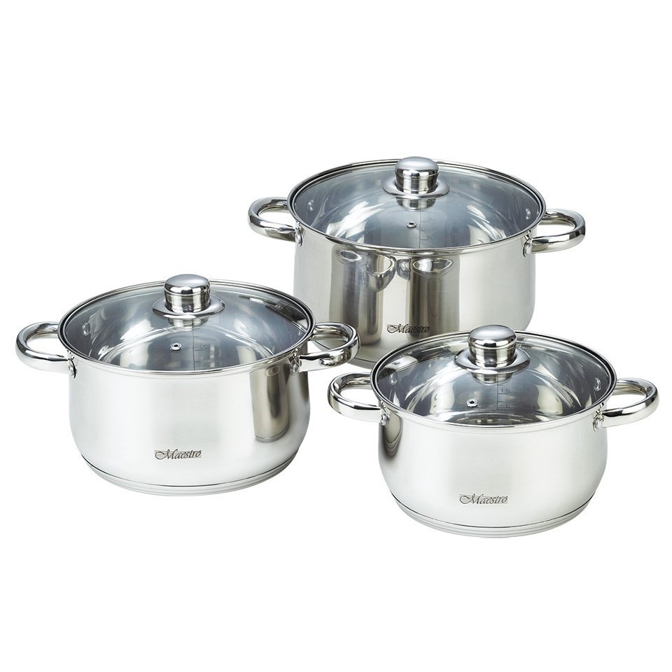 Maestro Feel- COOKWARE SET 6 pcs