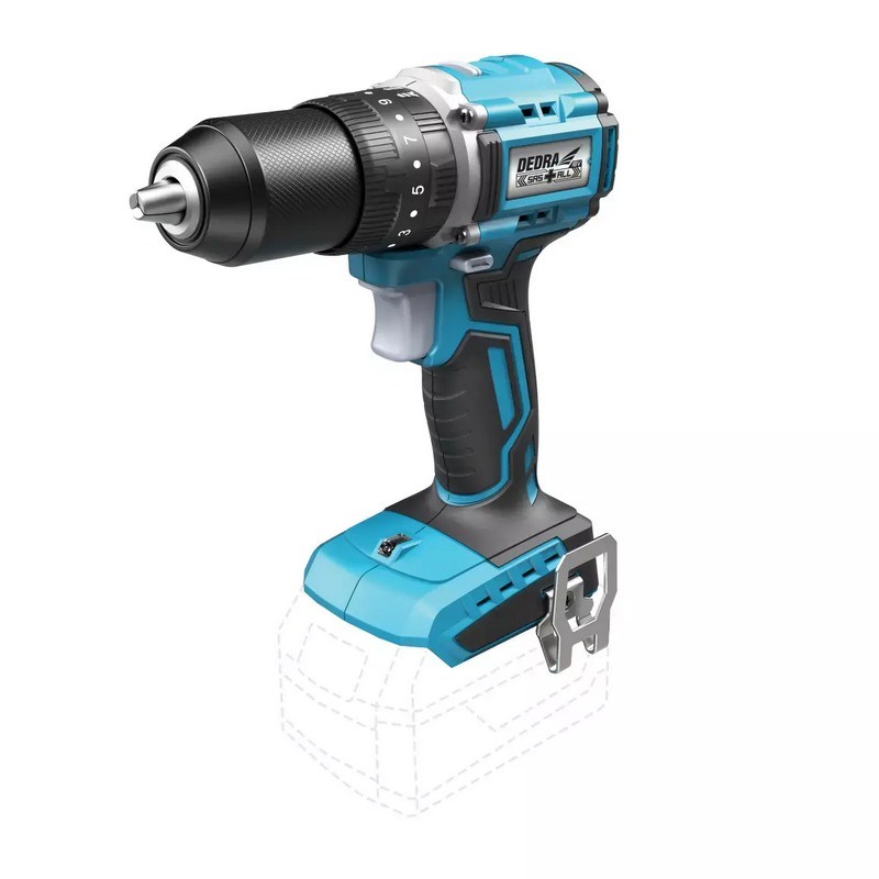 DEDRA Cordless impact drill driver 13MM