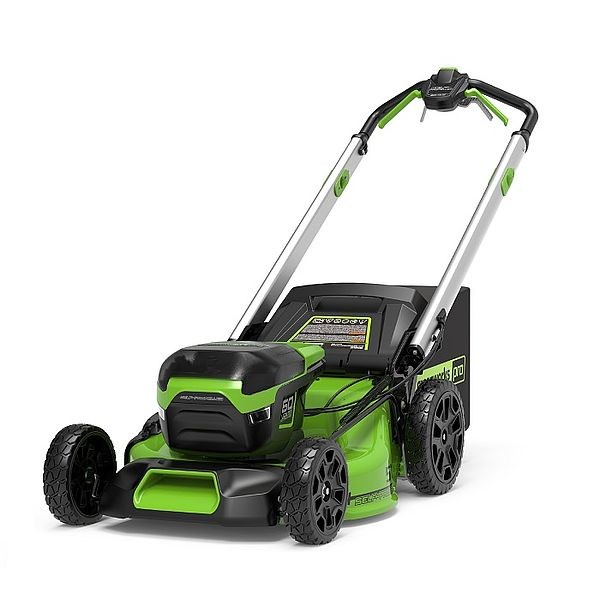 GREENWORKS Cordless Lawnmower with Drive 60V