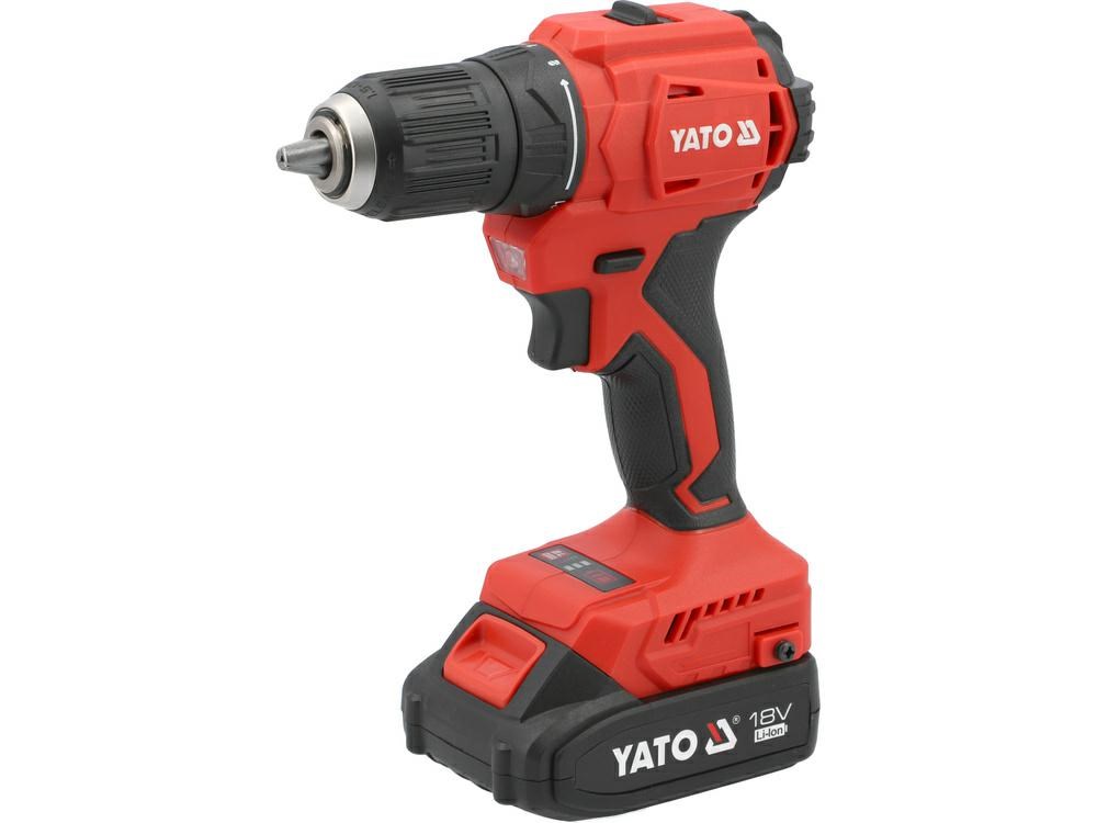 YATO Cordless screwdriver 18V 45Nm 2x2