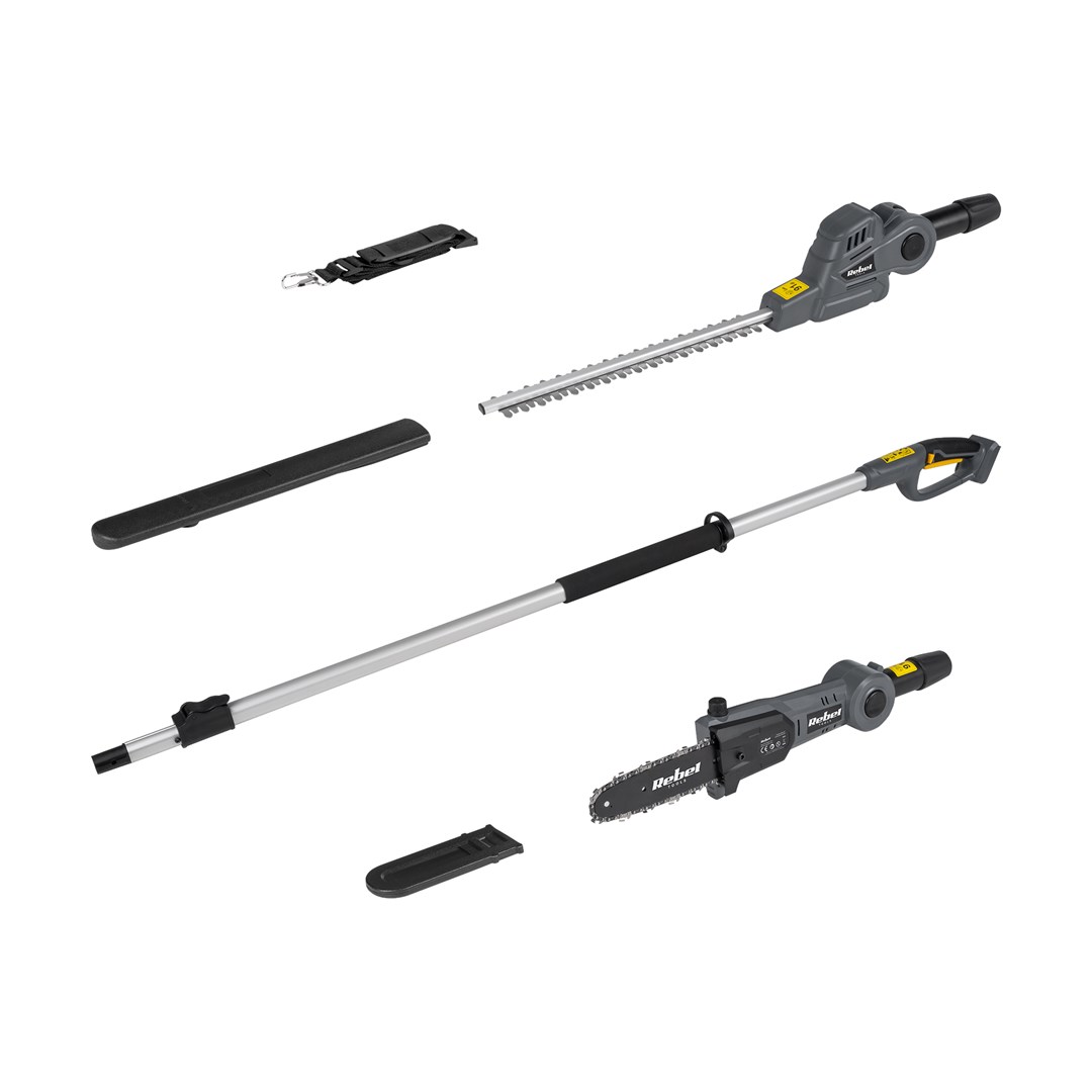 Rebel Cordless Telescopic Shears + 2-in-1