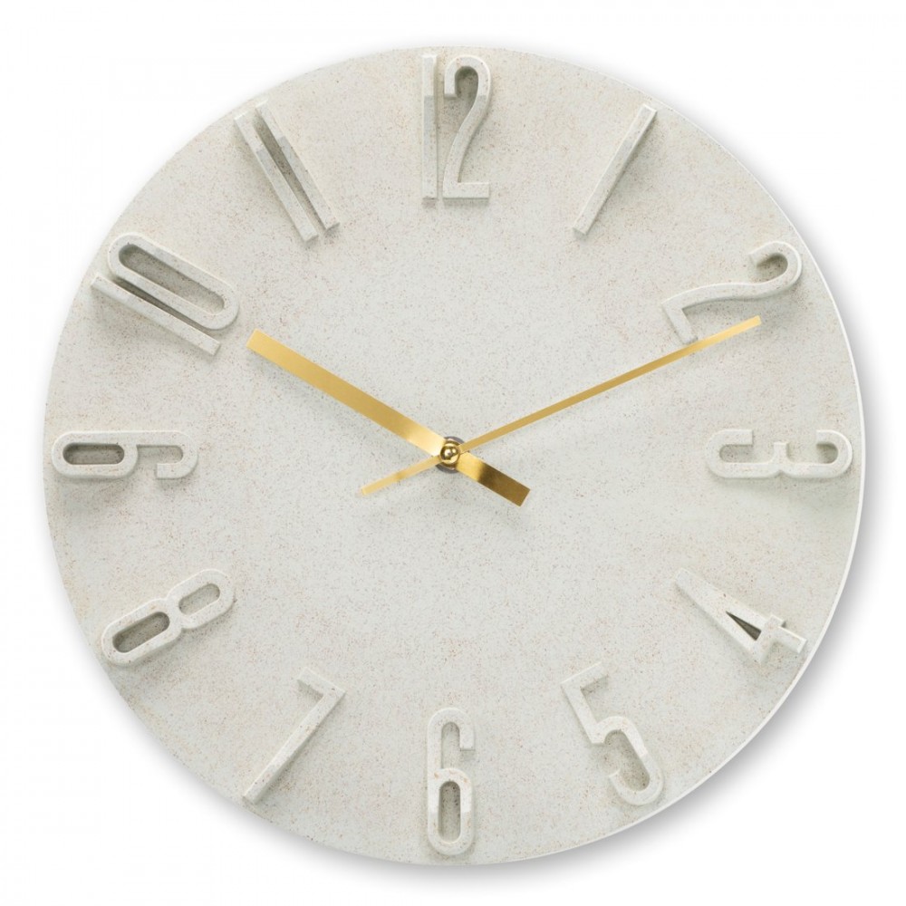Hama  corfu wall clock 30cm beige