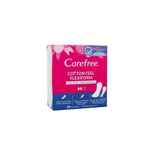 Carefree Cotton Feel Flexiform Fresh Scent